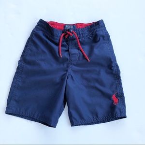 Polo Ralph Lauren swim trunks size 6 navy